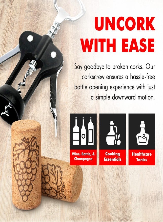 شيف كرافت مفتاح فلين معدني مجنح من شيف كرافت سيليكت، 6.5 بوصة، أسود وكروم - Image 3