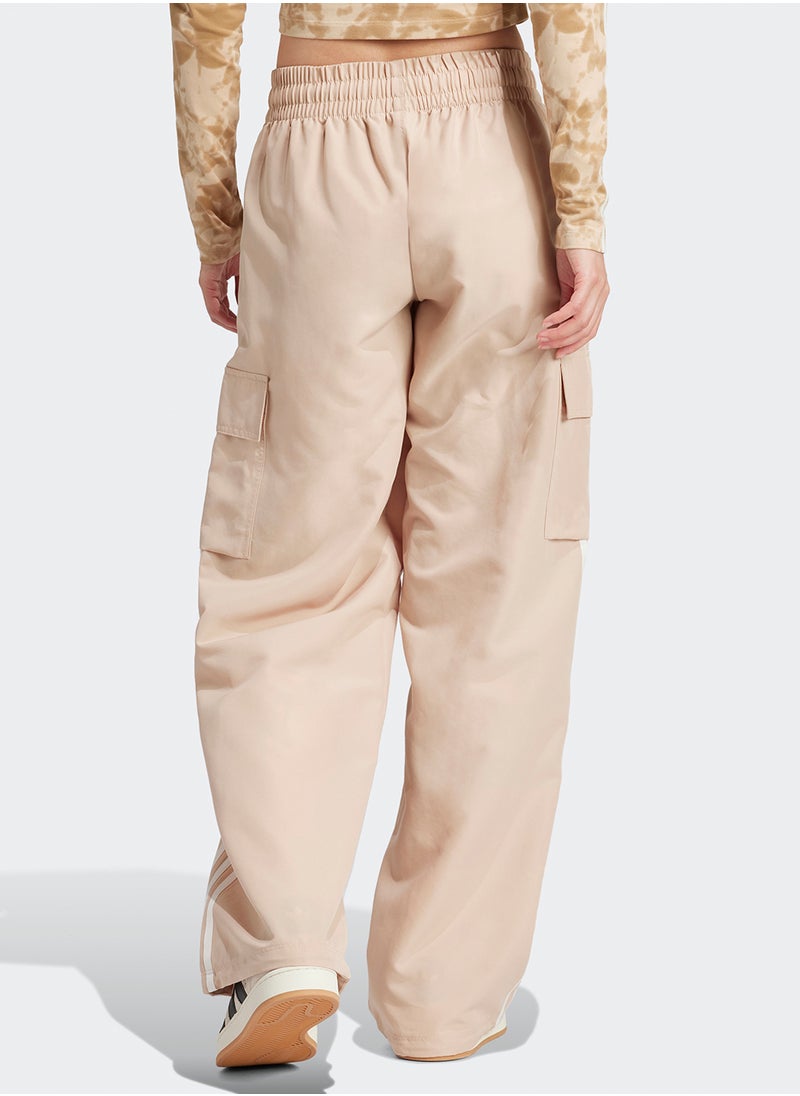 Adidas - سروال رياضي كارغو بخطوط 3 - Image 1