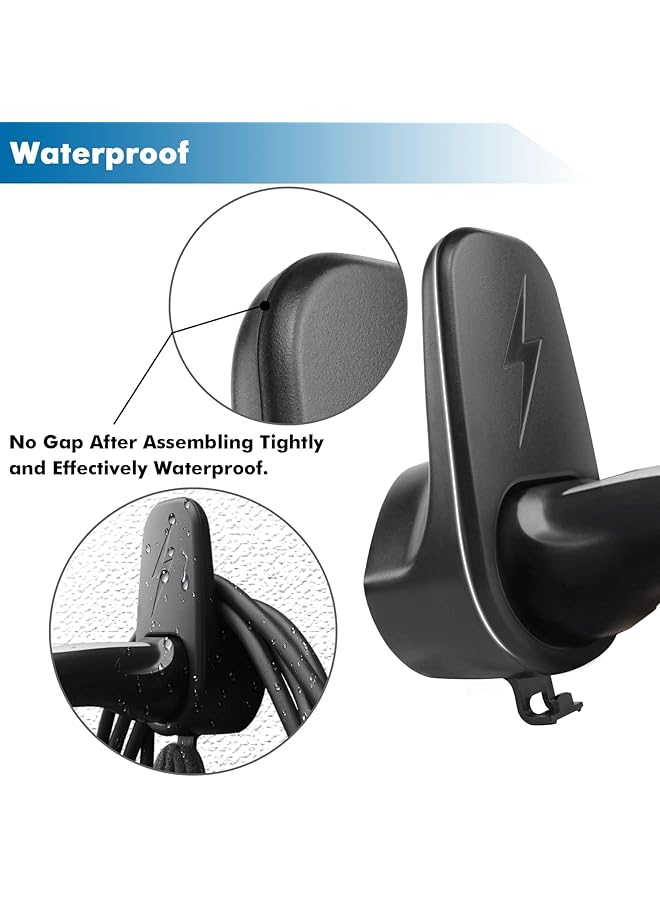 Excefore Tesla Ev Charging Cable Organizer - Wall Mount Holder For Model 3/Y/X/S Type 2 Charger & Adapter - Essential Tesla Accessories - Image 3