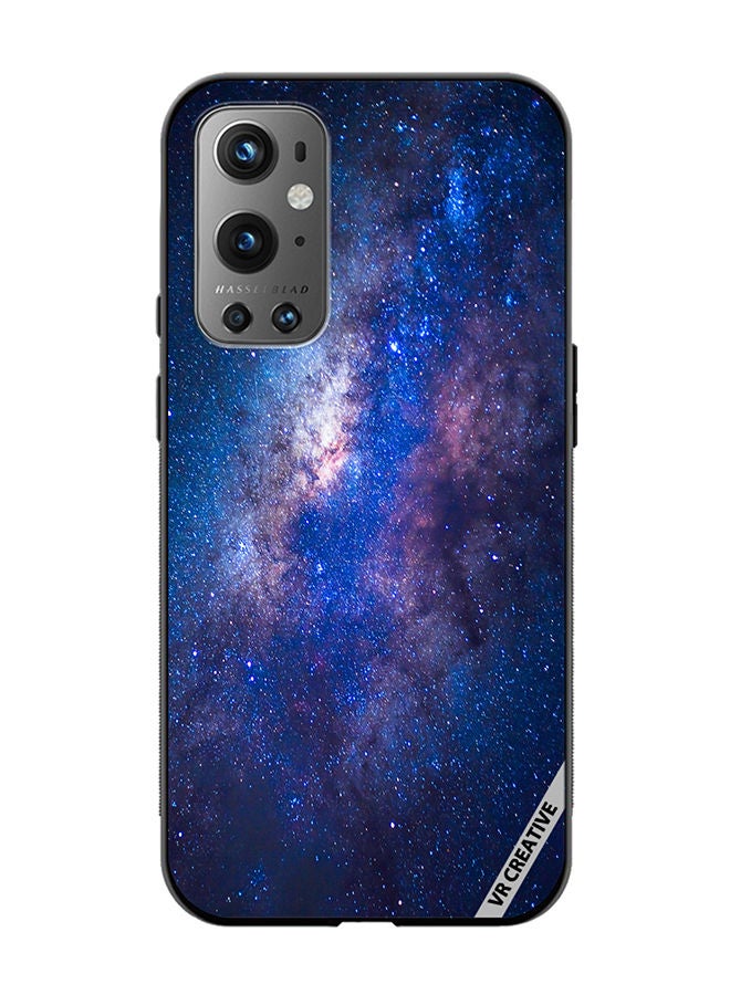 VR CREATIVE Protective Case Cover For OnePlus 9 Pro Galaxy Design Multicolour - Image 1
