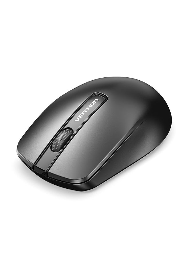 VENTION Wireless Computer Mouse with USB Receiver Black Model # KTBB0 - Image 1