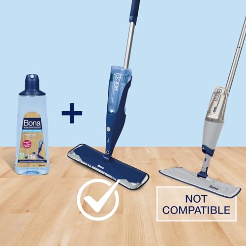 Bona Hardwood Floor Cleaner Spray Mop Cartridge - 34 fl oz - Unscented - Refillable - Residue-Free Floor Cleaning Solution for Bona Spray Mops for Wood Floors - Image 2