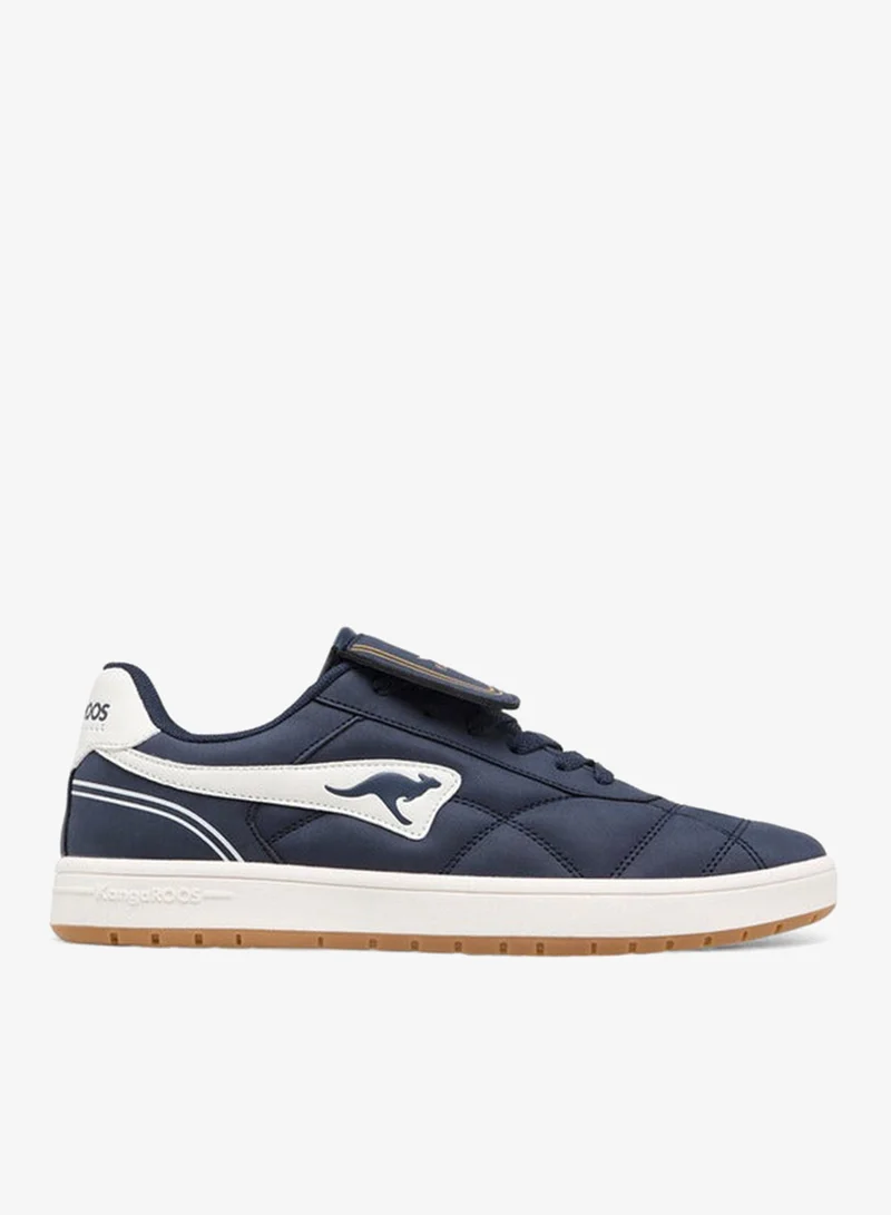 Men's Stitch Detail Lace-Up Closure Sports Shoes