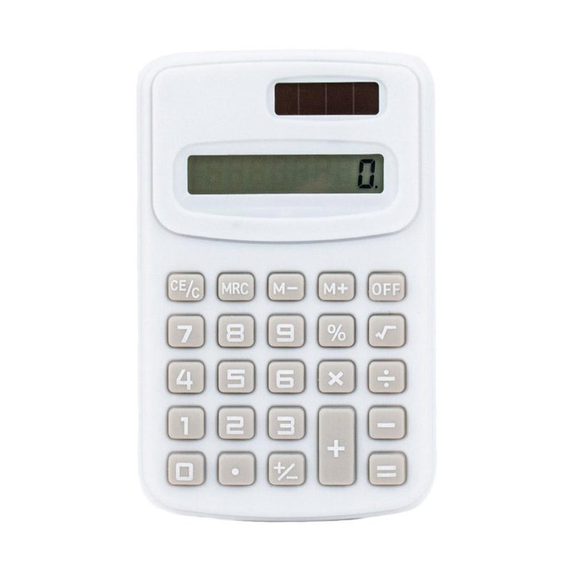 Cute and stylish mini solid color calculator K888 portable accounting office computer - Image 1