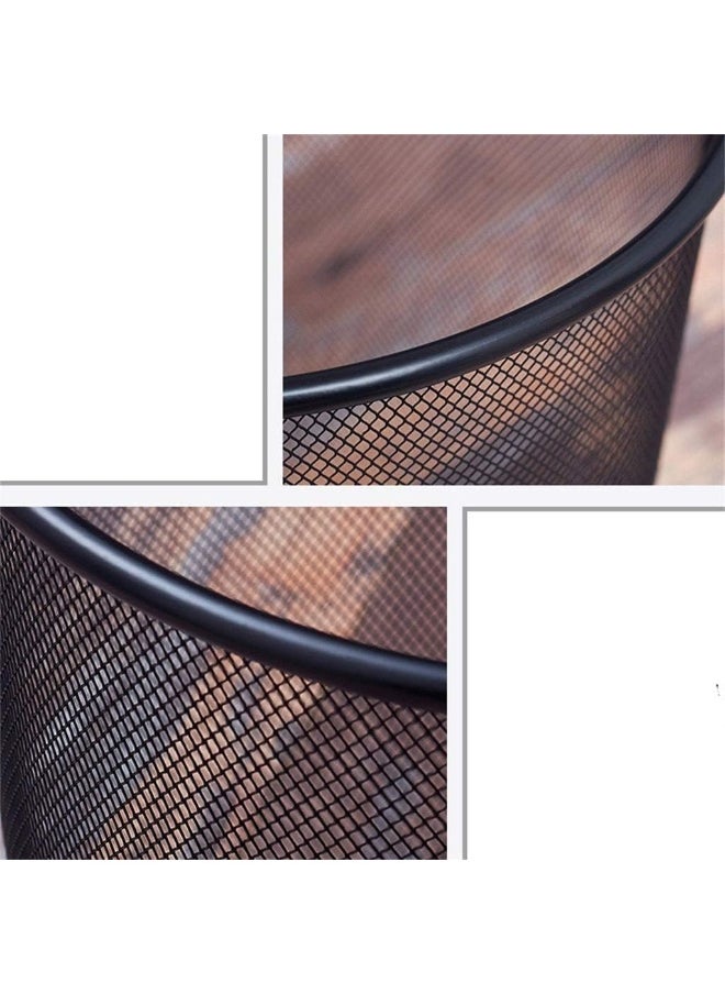 Trash Can Circular Mesh Bin Waste Paper Basket - pzsku/Z0993847D35F186D3D3A1Z/45/_/1720066886/38fc52cb-1669-4a8a-8ed7-a8ffeea483ac