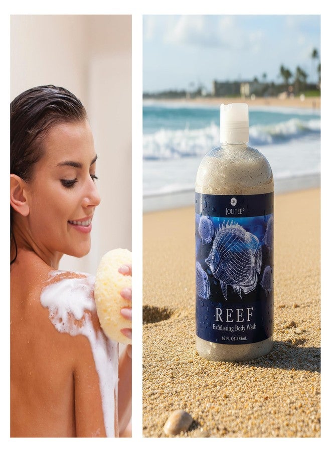 Jolitee Reef Luxury Shea and Cocoa Butter with Sea Kelp Extract (Body Wash) - Image 3