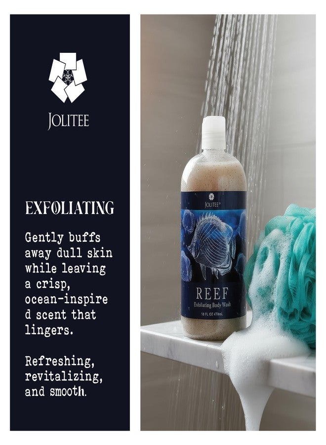 Jolitee Reef Luxury Shea and Cocoa Butter with Sea Kelp Extract (Body Wash) - Image 4