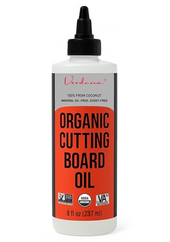 Verdana Food Grade Cutting Board Oil Organic CoconutDerived Food Safe Mineral Oil Alternative for Butcher Block Bamboo Wooden Utensils Kosher NonGMO 8 fl oz - Image 2