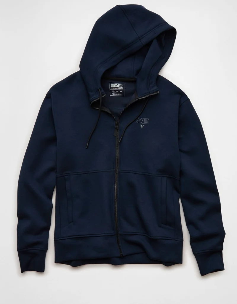 American Eagle  AE 24/7 Full-Zip Hoodie for Men | Best Price UAE