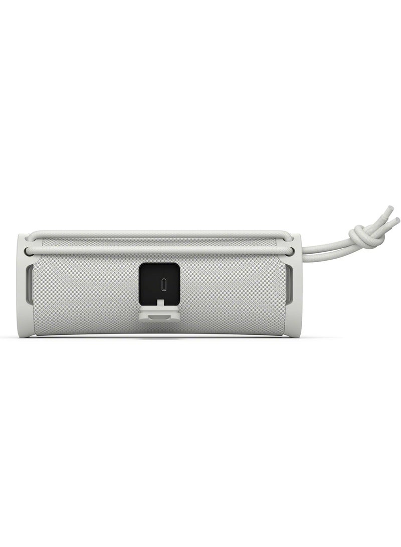 Sony ULT Field 1 Wireless Ultra Portable Bluetooth Compact Speaker, IP67 Waterproof, Dustproof, Shockproof with Enhanced Bass, 12 Hour Battery and Detachable Strap, UAE Model, 2024 Off-White - Image 4