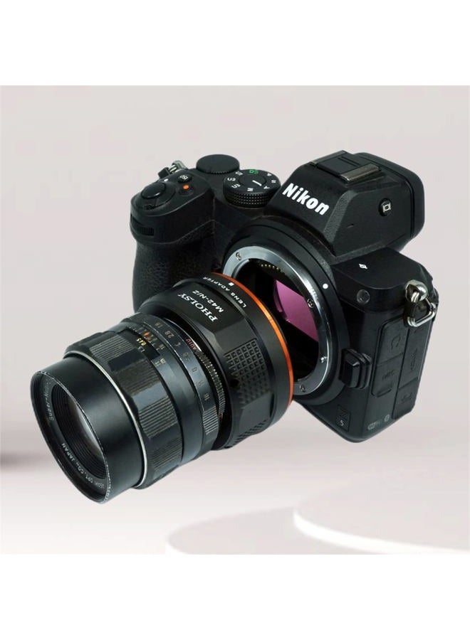 M42 to Z Mount Adapter Compatible with M42 42mm Screw Mount Lens to Nikon Z Mount Camera Body Compatible with Nikon Z fc, Z30, Z9, Z8, Z6, Z7, Z5, Z50, Z6II, Z7II, M42 to Nikon Z