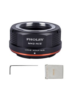 PHOLSY M42 to Z Mount Adapter Compatible with M42 42mm Screw Mount Lens to Nikon Z Mount Camera Body Compatible with Nikon Z fc, Z30, Z9, Z8, Z6, Z7, Z5, Z50, Z6II, Z7II, M42 to Nikon Z  - Image 1