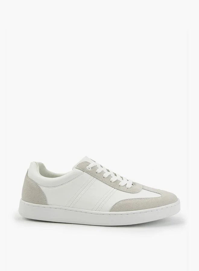 LBL by Shoexpress WHITE Men'S Lace-Up Sneakers for Men | Best Price UAE