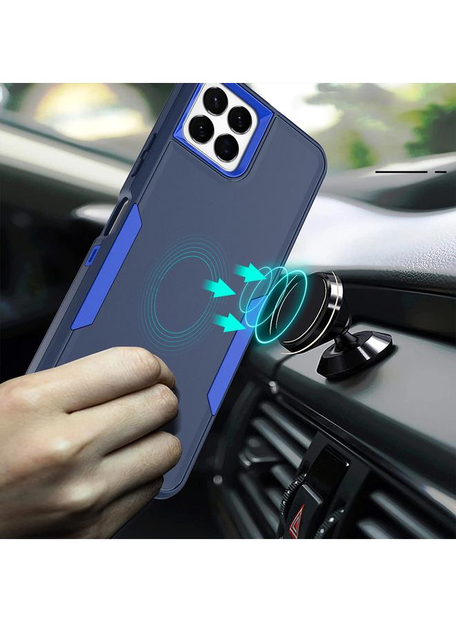 Zaboon Case For Boost Mobile Celero 5G+ 2 in 1 Magnetic PC + TPU Phone Case - Image 5