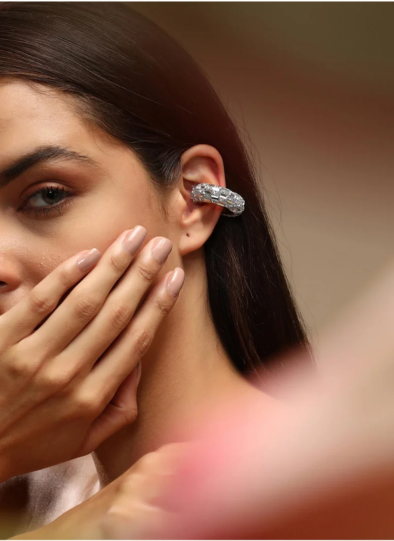 SOHI The Mirror Cuff Earrings