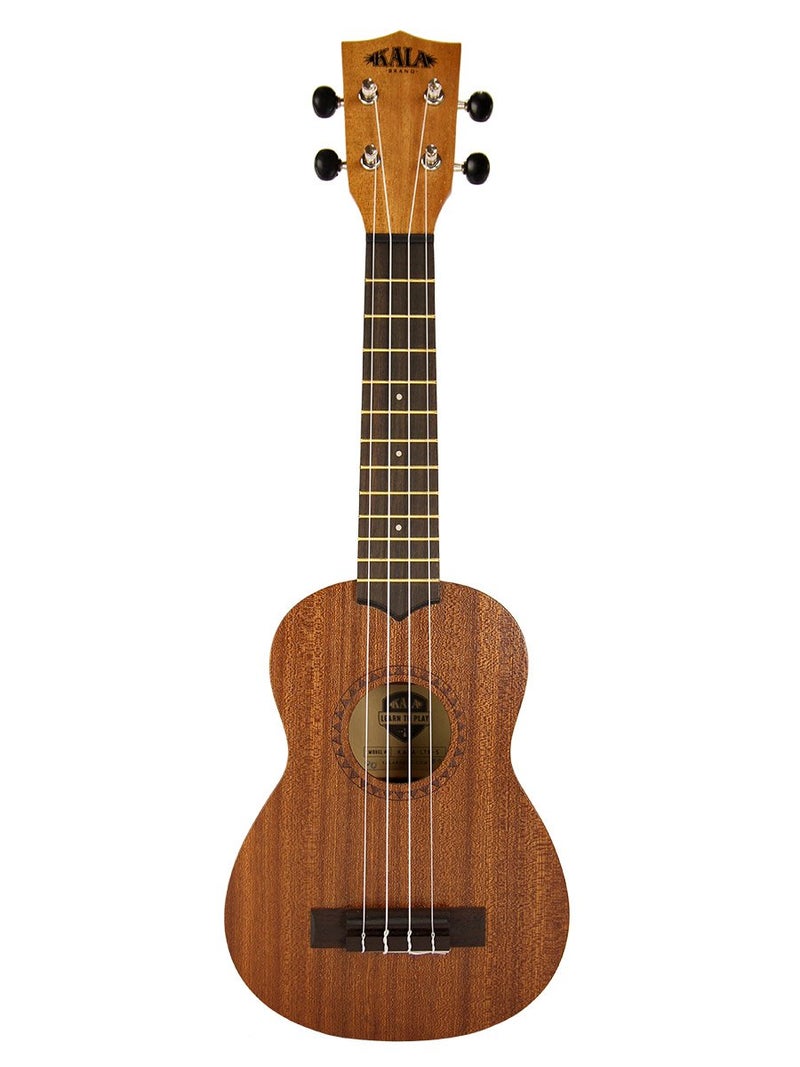 Kala Official Kala Learn to Play Ukulele Soprano Starter Kit, Satin Mahogany – Includes online lessons, tuner app, and booklet (KALA-LTP-S) - Image 2