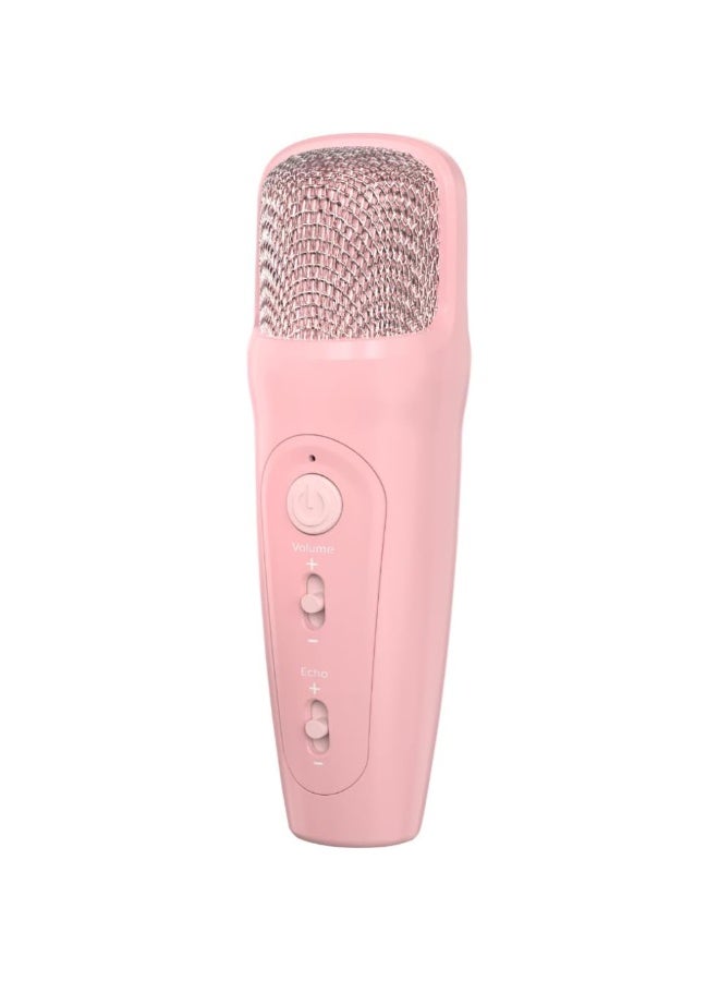 myFirst Voice 2 Microphone for Kids | Wireless Portable Karaoke & Singing Mic with Clear Sound, Fun Voice Effects & Rechargeable Battery, Lightweight Design – Perfect Karaoke Accessory - Pink - Image 1