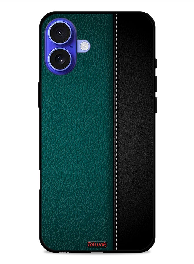 Tolwak Apple iPhone 16 Plus Protective Case Cover Leather Pattern - Image 1