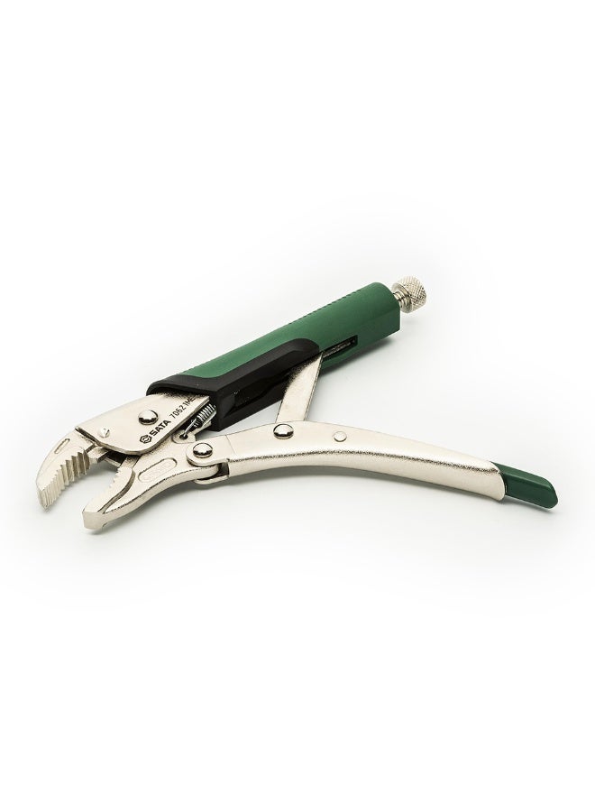 SATA GL70621SM Curved Jaw Locking Pliers 7" - Image 2
