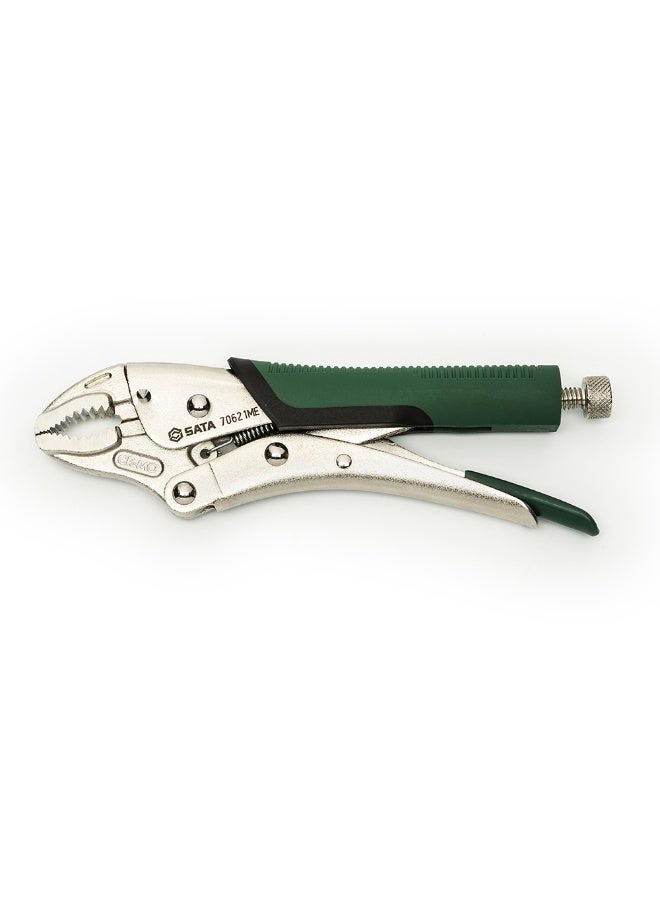 SATA GL70621SM Curved Jaw Locking Pliers 7" - Image 3
