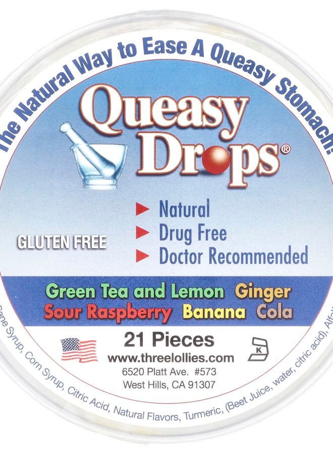 Preggie Queasy Drops® Assorted 21 Pieces - Image 1