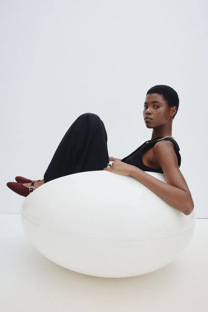 H&M Mary Jane ballet pumps