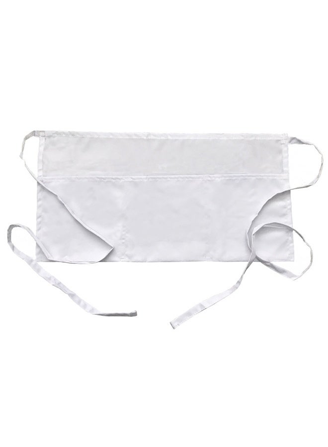 Short Half Chef Waiter Apron with Multiple Pockets - Image 1