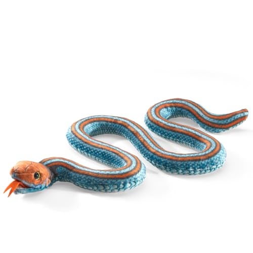 Folkmanis San Francisco Garter Snake Finger Puppet - Image 1