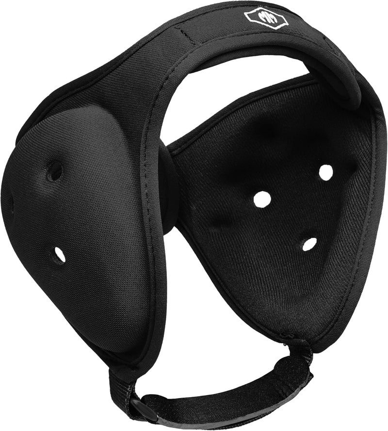 Matman Ultrasoft Wrestling Headgear for Teens, Black - Image 1