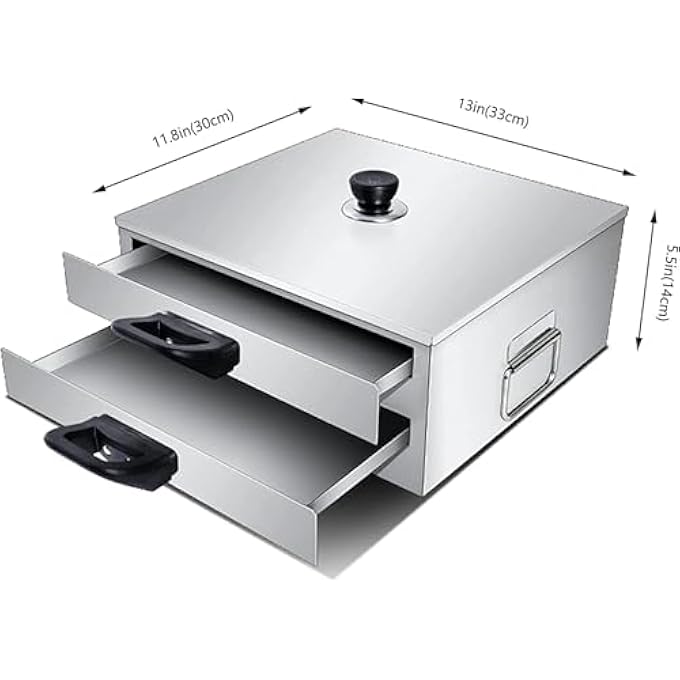 جهاز بخار الأرز، جهاز بخار لفائف المعكرونة والأرز من الفولاذ المقاوم للصدأ، جهاز بخار تشانغفن الصيني مع درج من طبقتين، أدوات طهي المطبخ~ - Image 4