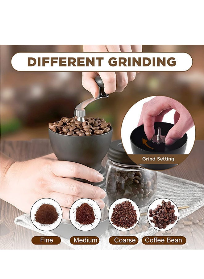 Manual Coffee Bean Grinder Kit With Ergonomic Handle - Image 3