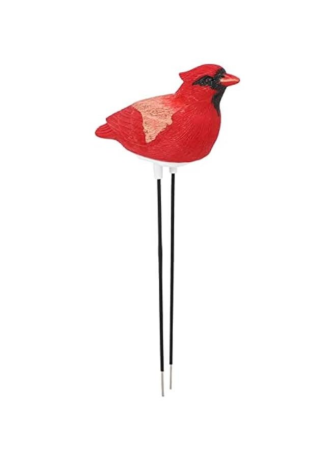 Generic Cute Bird Soil mois ture Sensor Meter , avoid Over/Under Watering with Automatic Alarm , Indoor & Outdoor Use , for long-lasting Metal(Red)  - Image 1