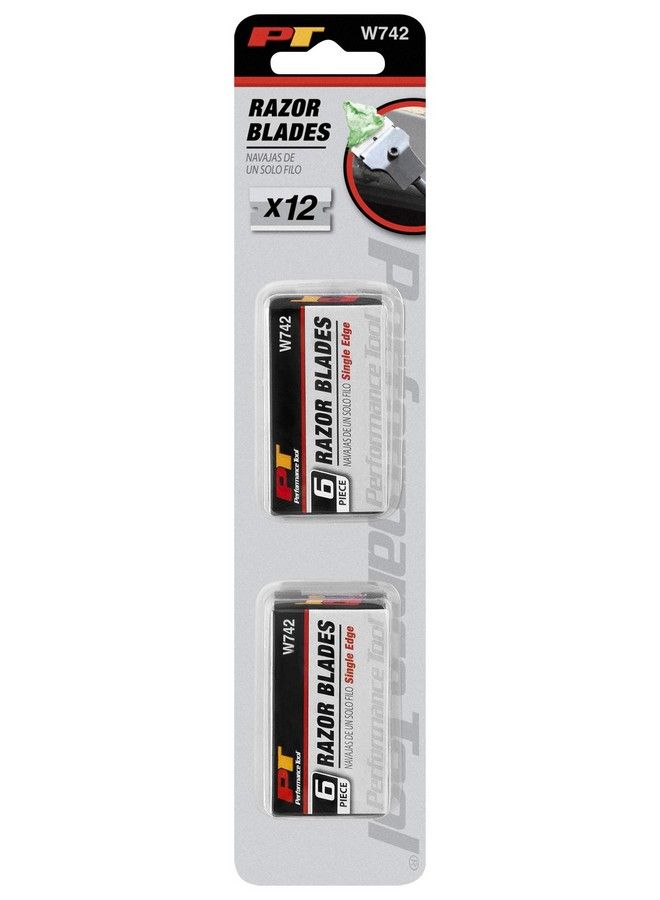 Performance Tool W742 12Piece Single Edge Razor Blade - Image 2