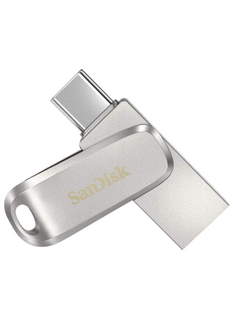 محرك أقراص Ultra Dual Drive Luxe USB من النوع c سعة 256 جيجابايت، USB 400 ميجابايت/ثانية 256 جيجابايت