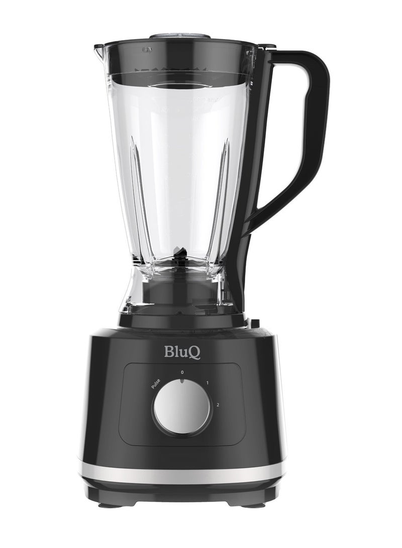 BluQ Food Processor, 2.3L  Bowl, 1.5L 800 W Blender Jar with Stainless Steel - Image 2