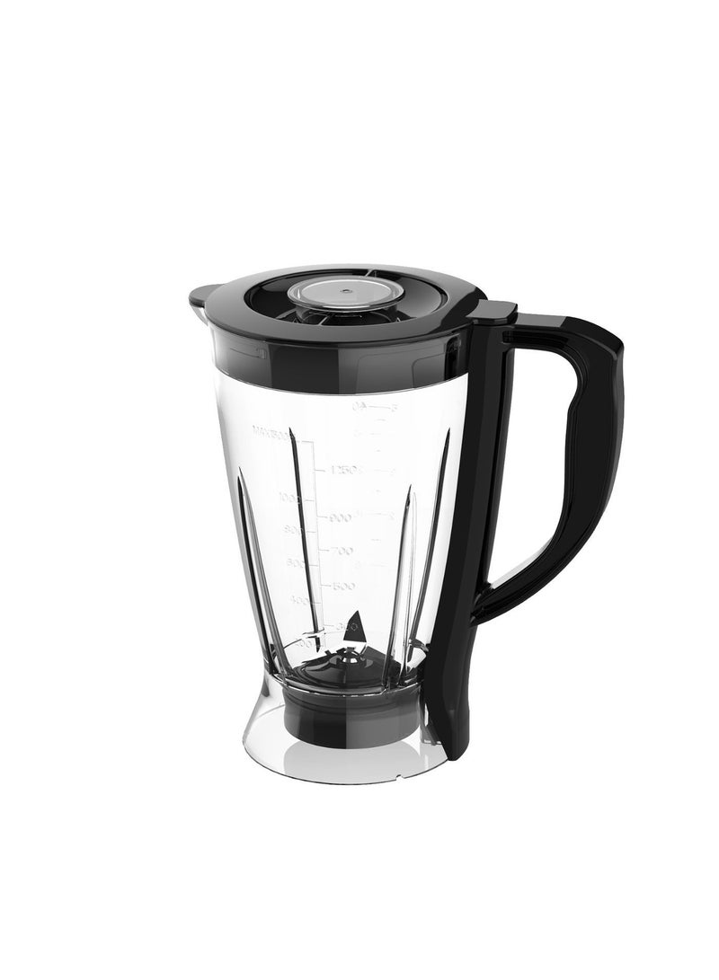 BluQ Food Processor, 2.3L  Bowl, 1.5L 800 W Blender Jar with Stainless Steel - Image 4