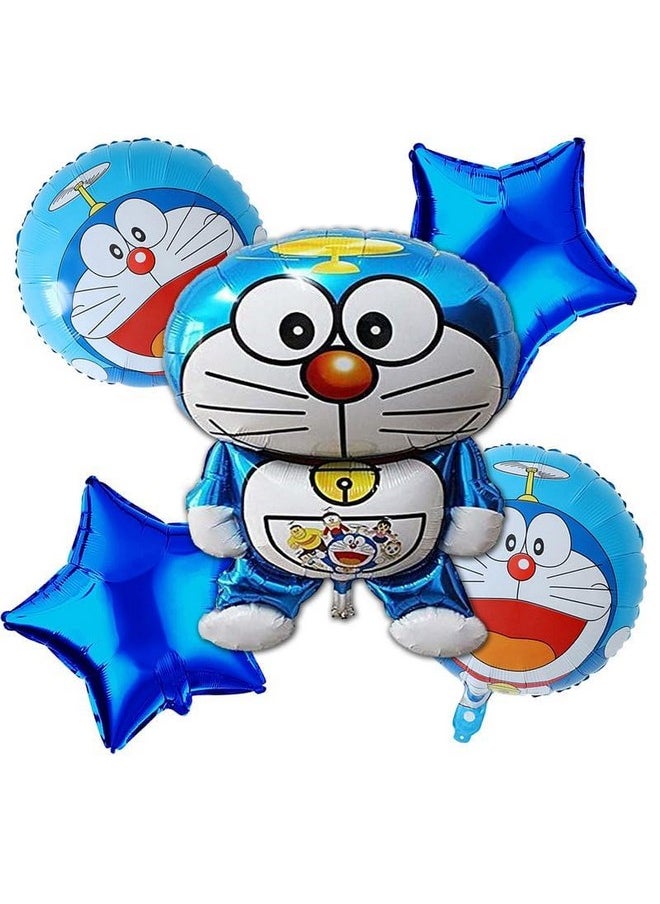 Urban Classic - Urban Classic Doraemon Happy Birthday theme pack of 61 pcs for Boys and Girls| Doraemon Decoration set (1st Birthday) - Image 1