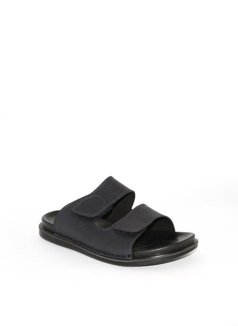 Geoomnii Arabic Sandals for Men – Traditional Emirati & Saudi Style Sandals | Comfortable Slip-On Leather Sandals | Classic Arab Footwear for Daily Wear, Weddings, and Special Occasions - Image 2