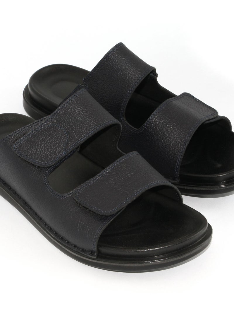 Geoomnii Arabic Sandals for Men – Traditional Emirati & Saudi Style Sandals | Comfortable Slip-On Leather Sandals | Classic Arab Footwear for Daily Wear, Weddings, and Special Occasions - Image 4