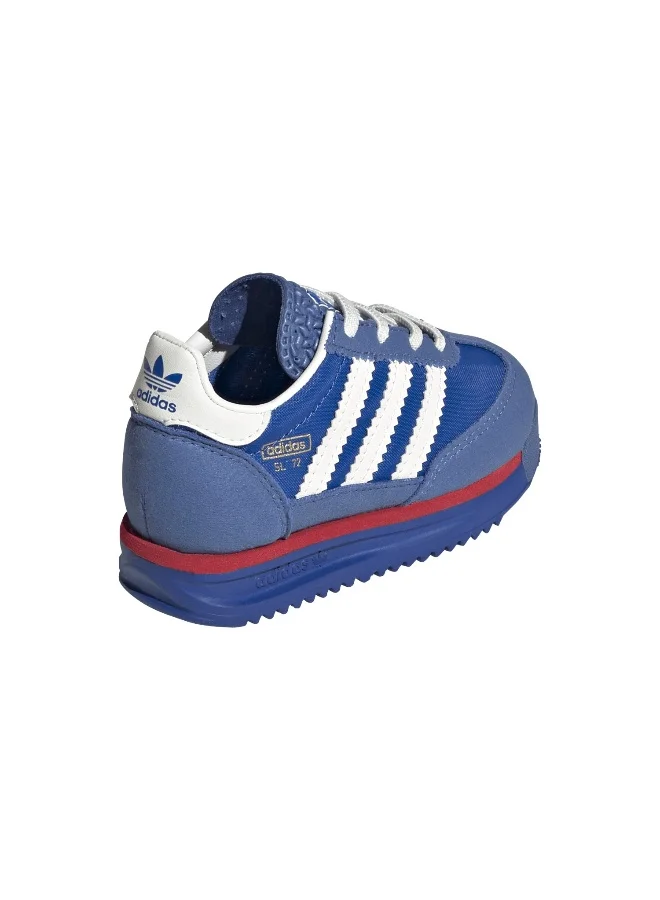Adidas Adidas SL 72 RS EL I Blue CASUAL Trainers FOR BABY BOYS AND GIRLS 9.5K