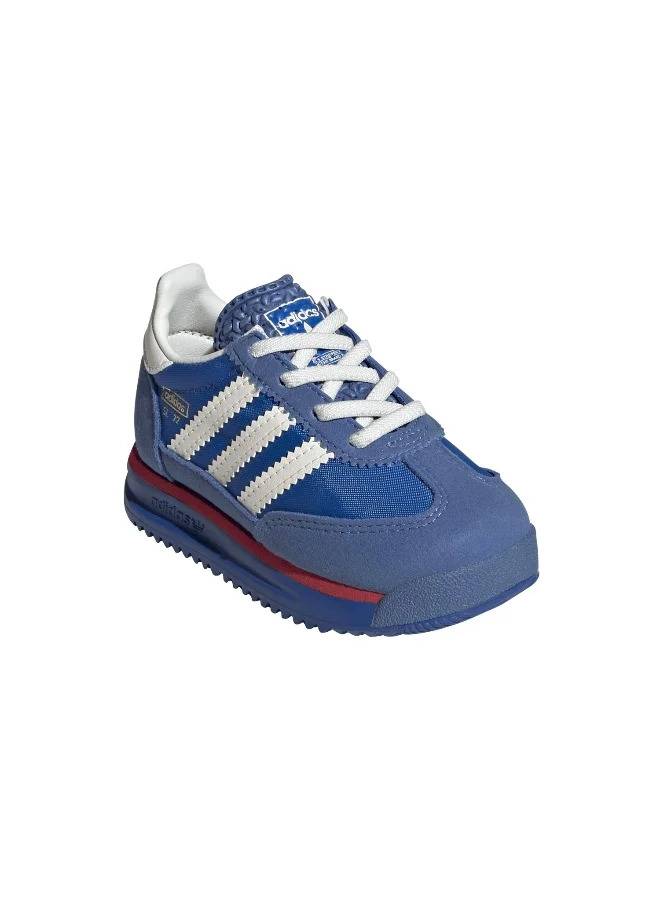 adidas أحذية أديداس       للأطفال أزرق أوريجينالز