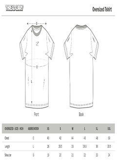 THREADCURRY THREADCURRY Eagle Biker Oversized Drop Shoulder Cotton Loose Printed T-Shirt for Men  - Image 3