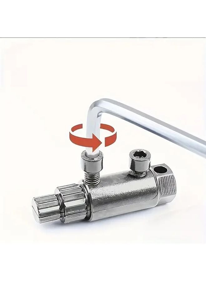 1PC Heavy Duty Metal Elbow Valve Pipe Tool Adjustable Breakaway Wrench PVC CPVC PEX - Image 2