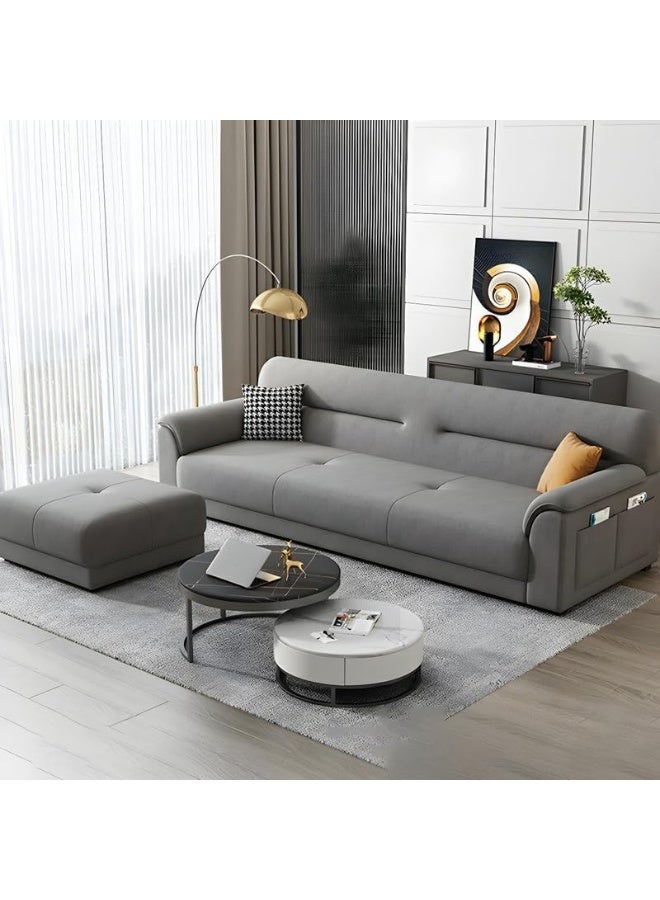 Comfynest Comfynest Modern Standard Sofa with Tech Cloth Upholstery & Storage Included 