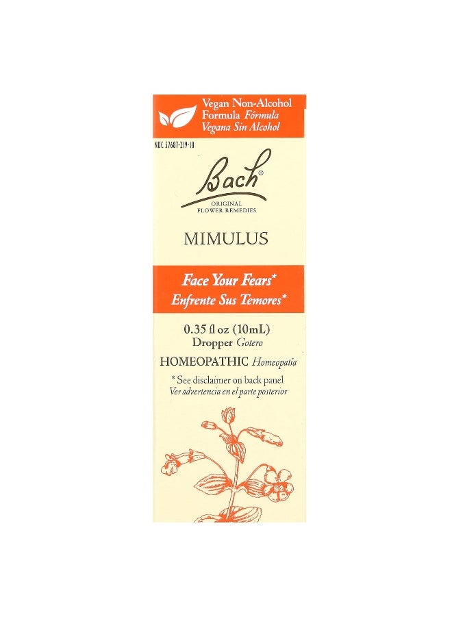 Bach Bach, Original Flower Remedies, Mimulus, 0.35 fl oz (10 ml)  - Image 1