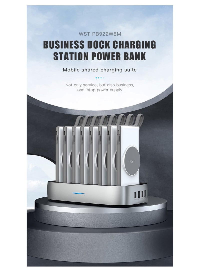 WST 8 In 1 Multiple Power Bank Docking Station - Image 3