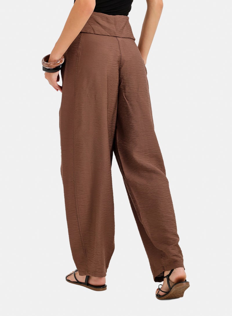Carina Fold-Over Waist Pants - Image 3