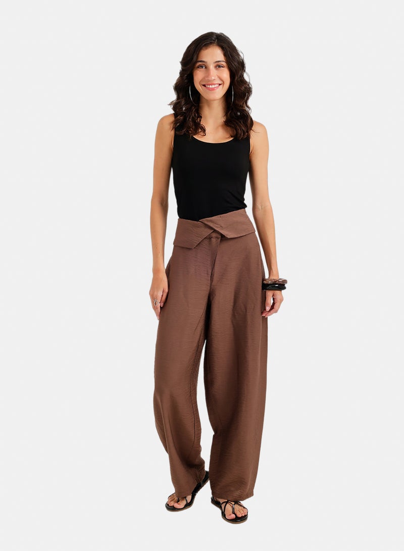 Carina Fold-Over Waist Pants - Image 5