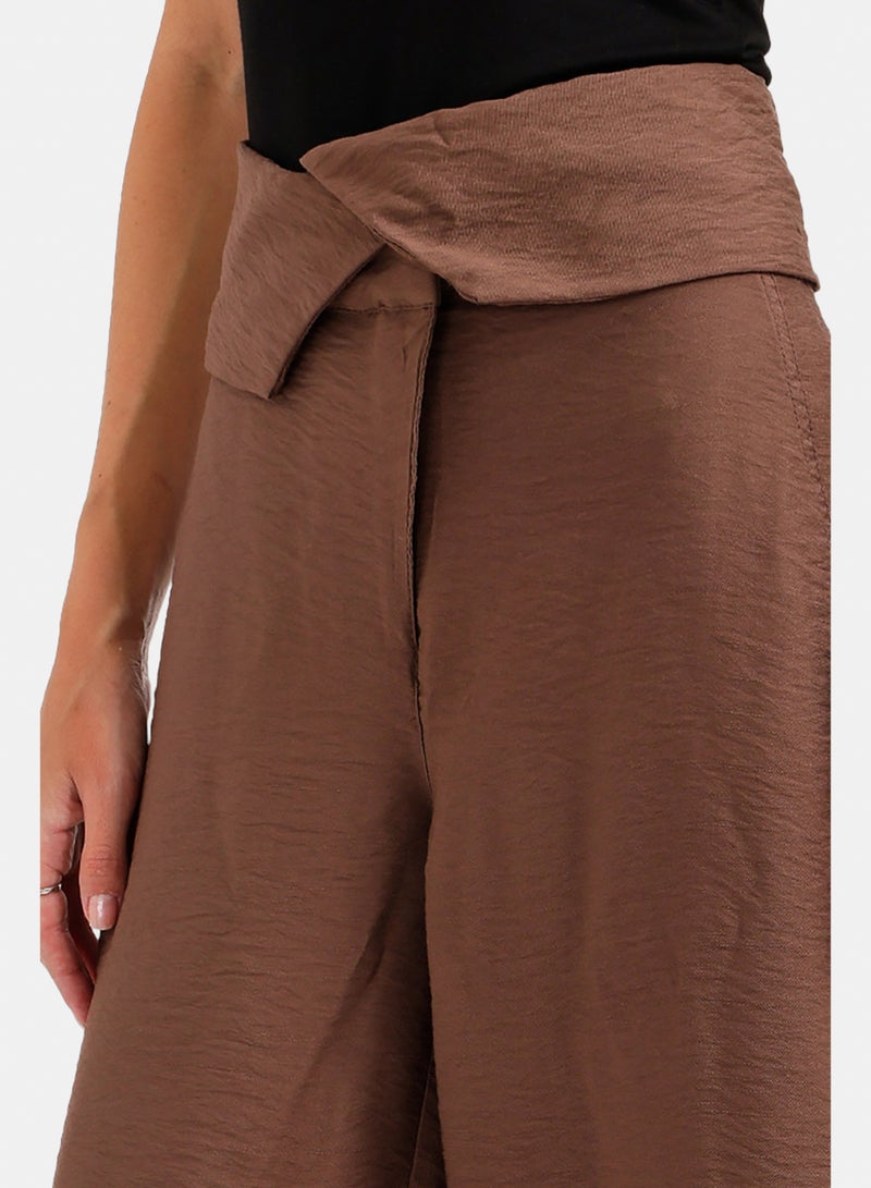 Carina Fold-Over Waist Pants - Image 4
