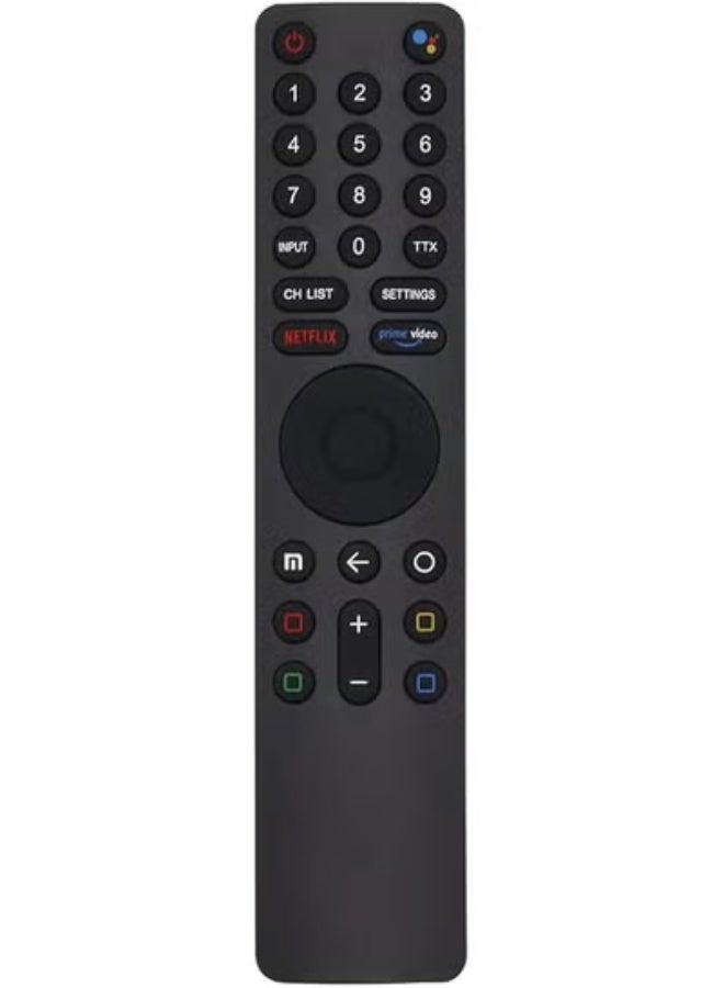 Universal Replacement Remote Control for Mi TV 4S, 4A, 4X, 5X, Q2, P1, Q1 Smart TVs – Bluetooth Connectivity, Voice Control, Easy Setup, Full Function, Durable Design, Compatible with All Smart TV Models